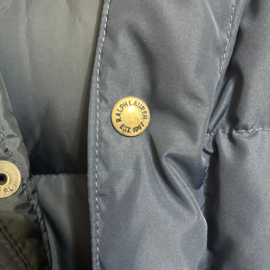 ポロ・ラルフ・ローレン フード付きダウンベスト