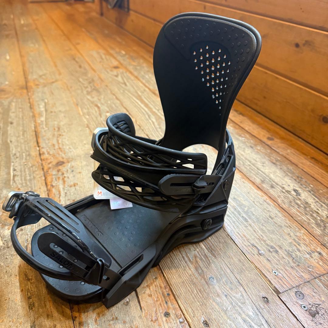 23-24 サロモン ビンディング HOLOGRAM BLACK サイズM