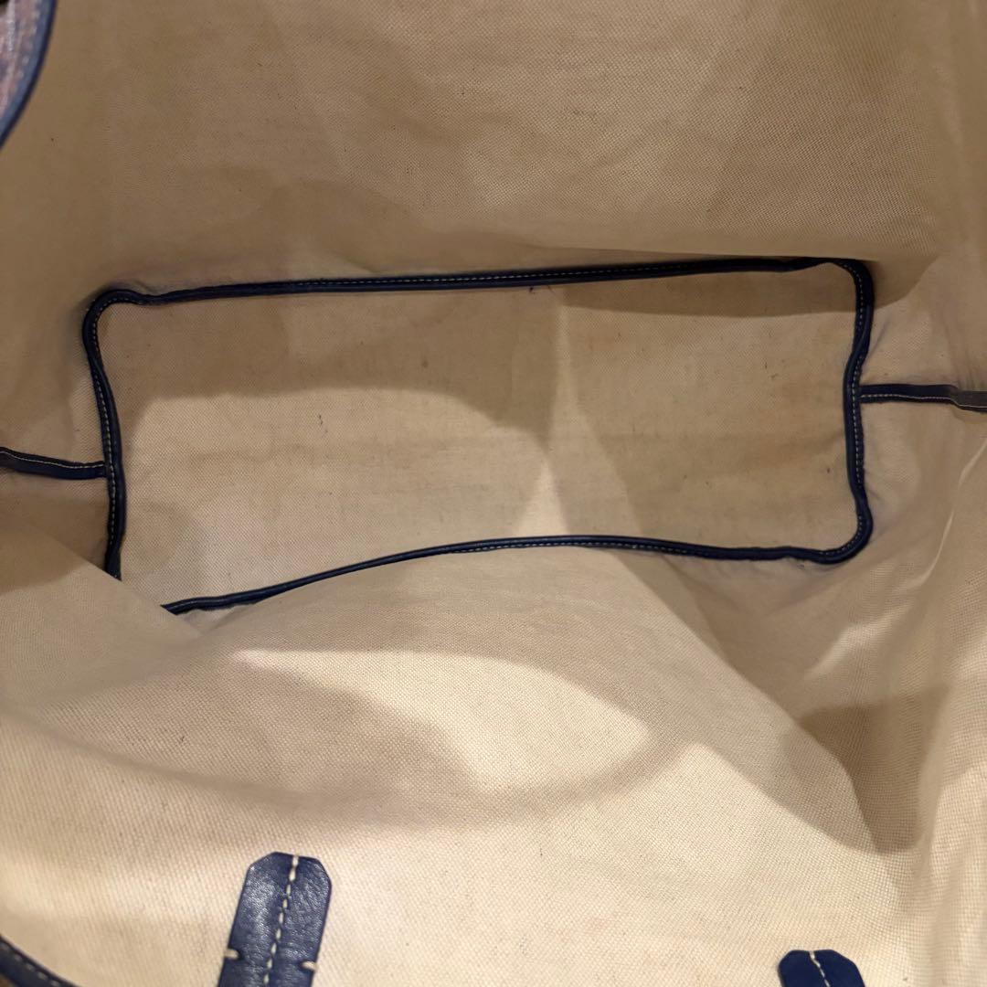 ゴヤール サンルイPM ネイビー ポーチ付き