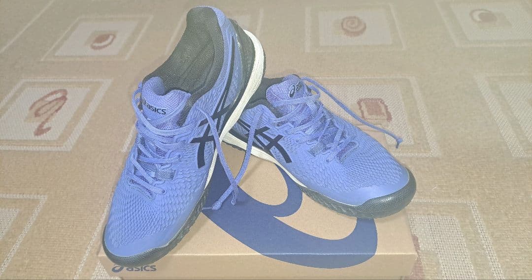 アシックスASICS ゲルレゾリューション９ WIDE 元箱付き