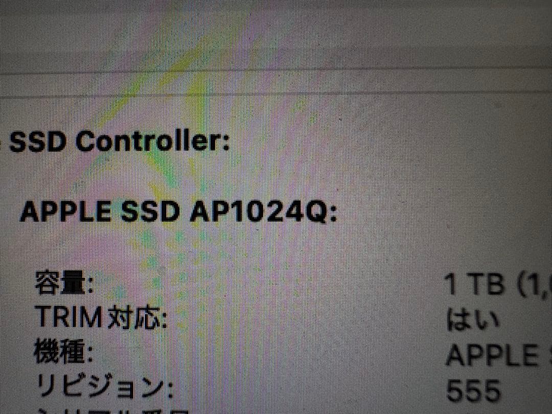 Apple MacBook Air 2020 M1 16GB 1TB ゴールド