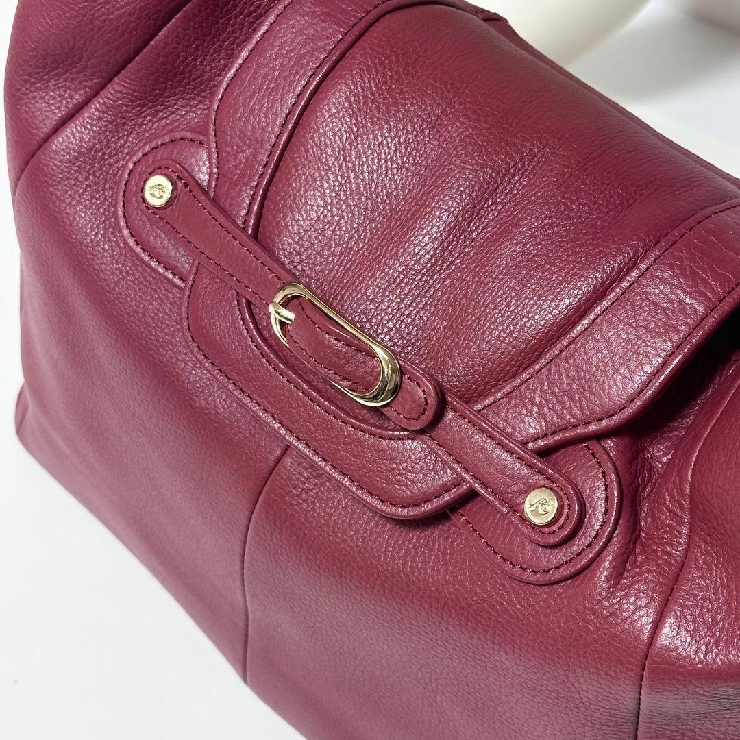 【美品】kitamura2 トートバッグ 本革 A4 軽量 ビジネスバッグ