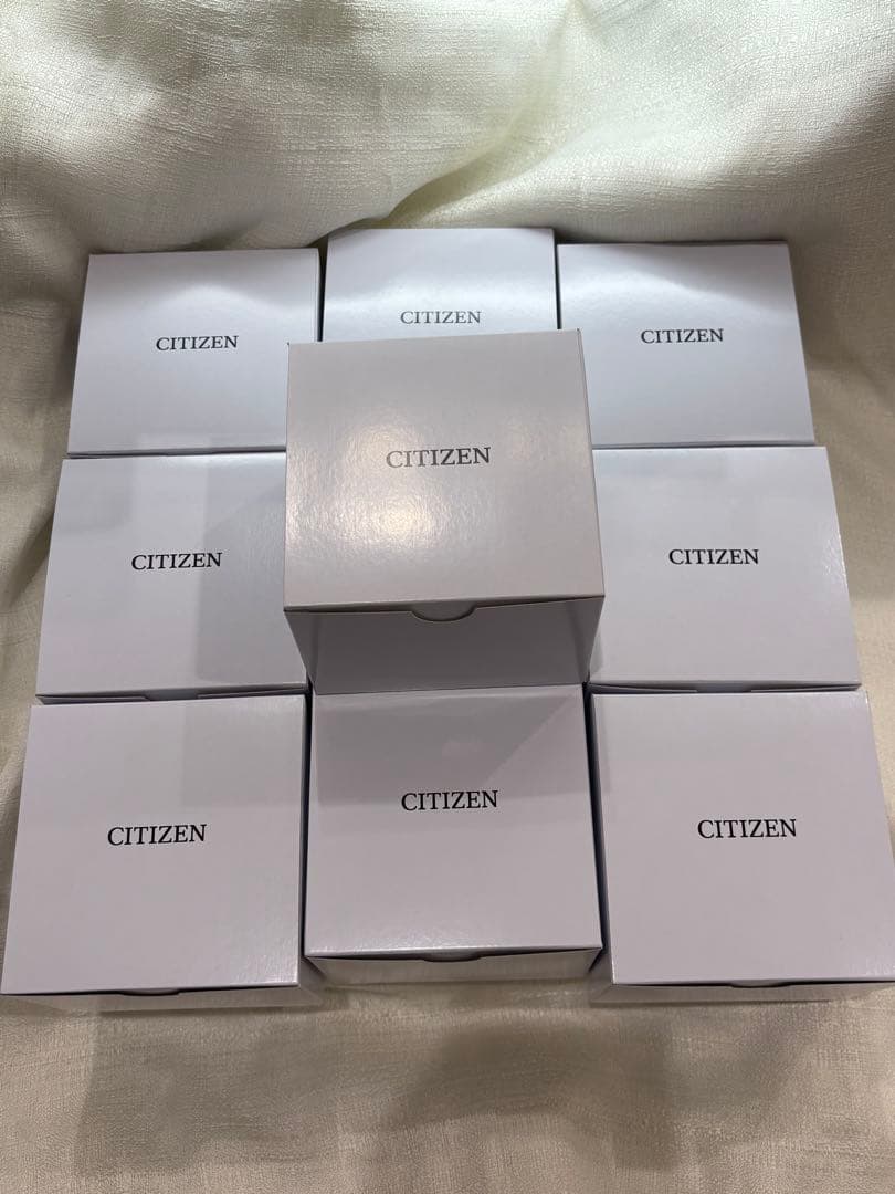 CITIZEN シチズン 時計空箱 10個セット　クッション付 保管用 BOX