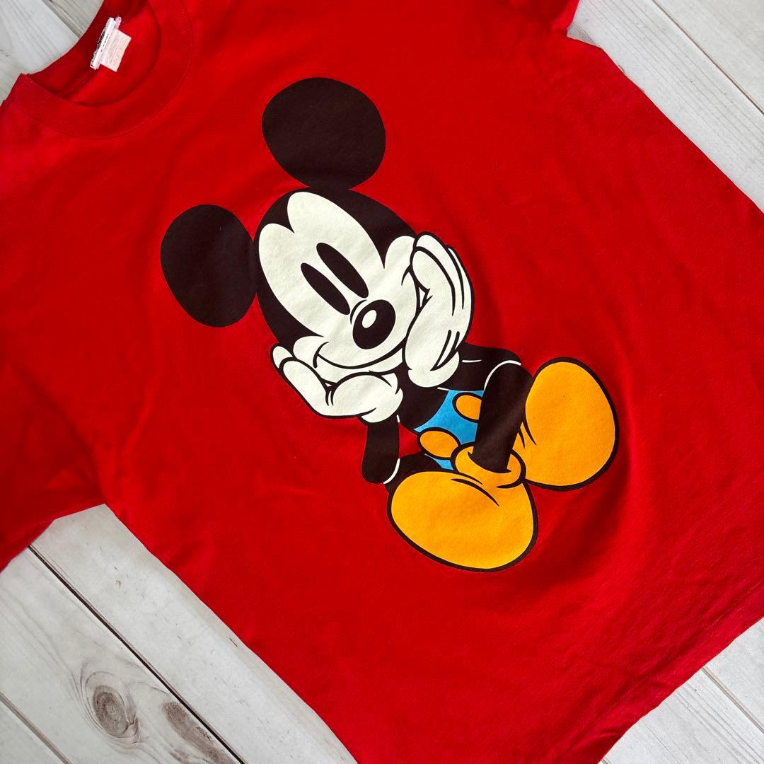 【さそり】Mickeyお座りミッキーTシャツ L
