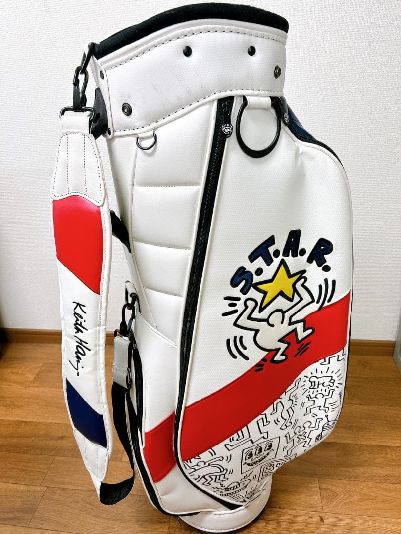 キースヘリング　ゴルフ　キャディバッグ