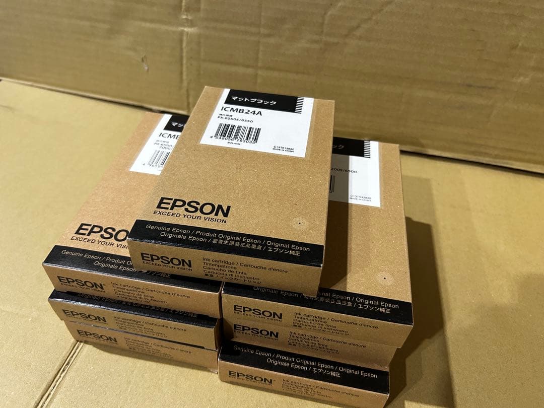 専用★訳アリ期限切れ未使用EPSON IC24各色インクカートリッジ79個