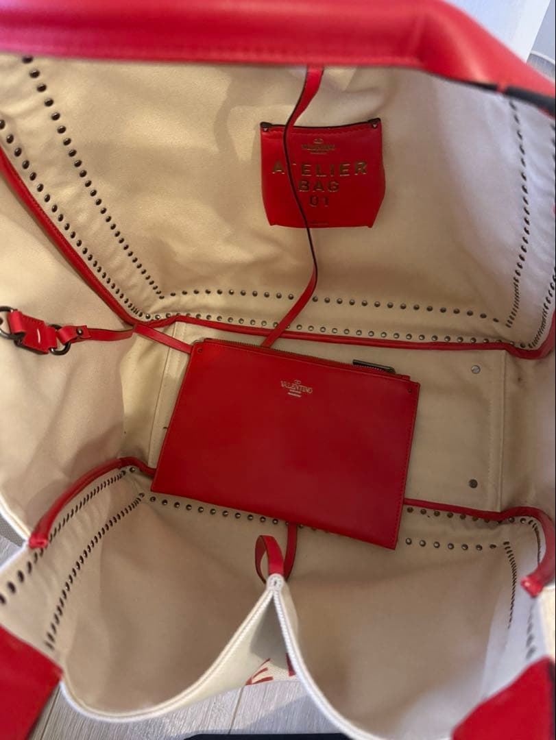 VALENTINO✨️アトリエ トートバッグ トラベル