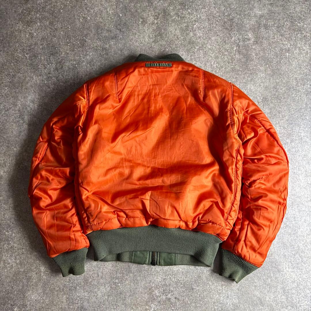 ジャケット・アウター AVIREX commercial logo MA1 flight jacket