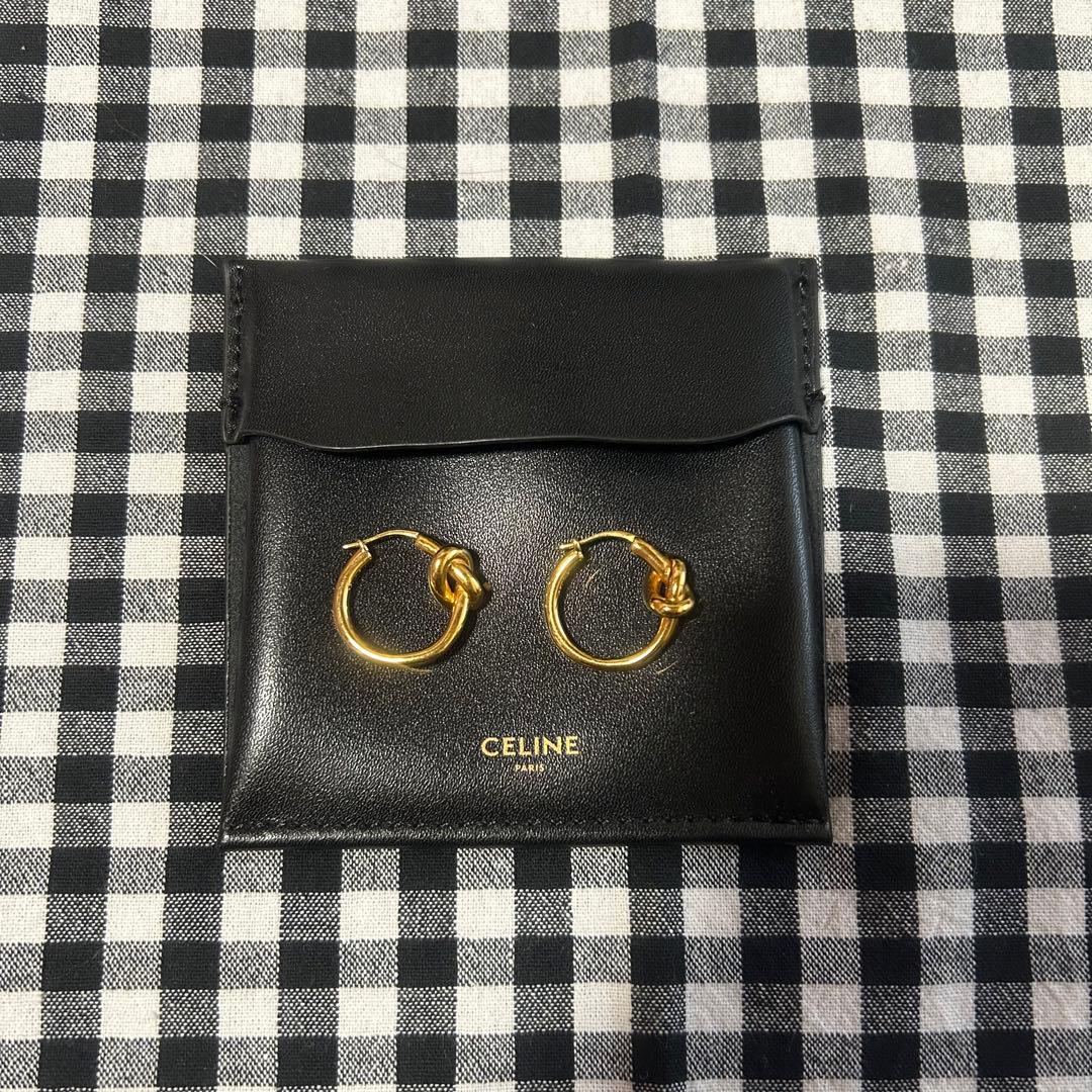 CELINE フープピアス