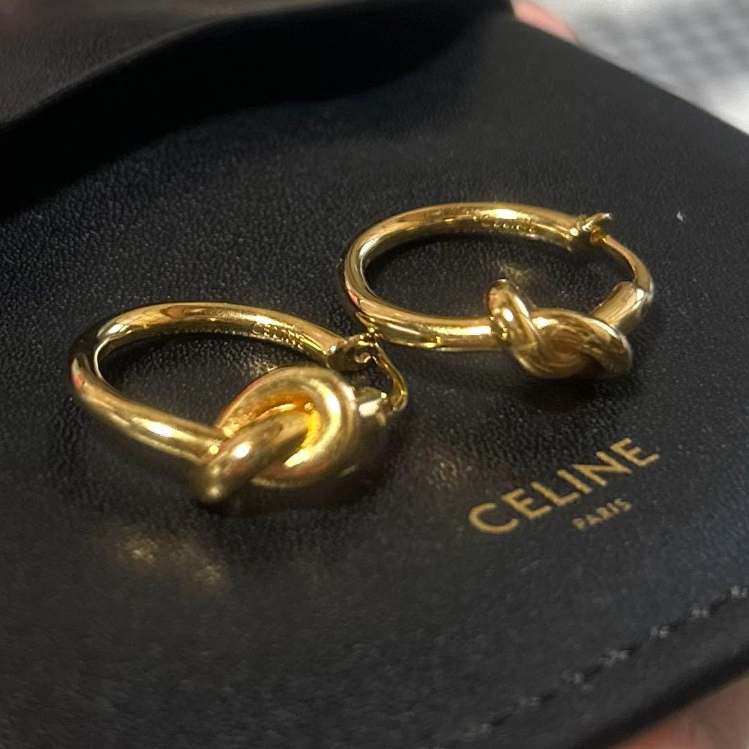 CELINE フープピアス