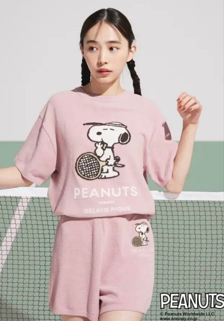 ゆん様 ジェラートピケ 2024 PEANUTS スヌーピー ルームウェア
