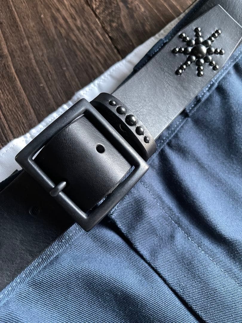 オーダー品　ディッキーズ874専用スタッズベルト　ミッスーリ　真鍮ダール