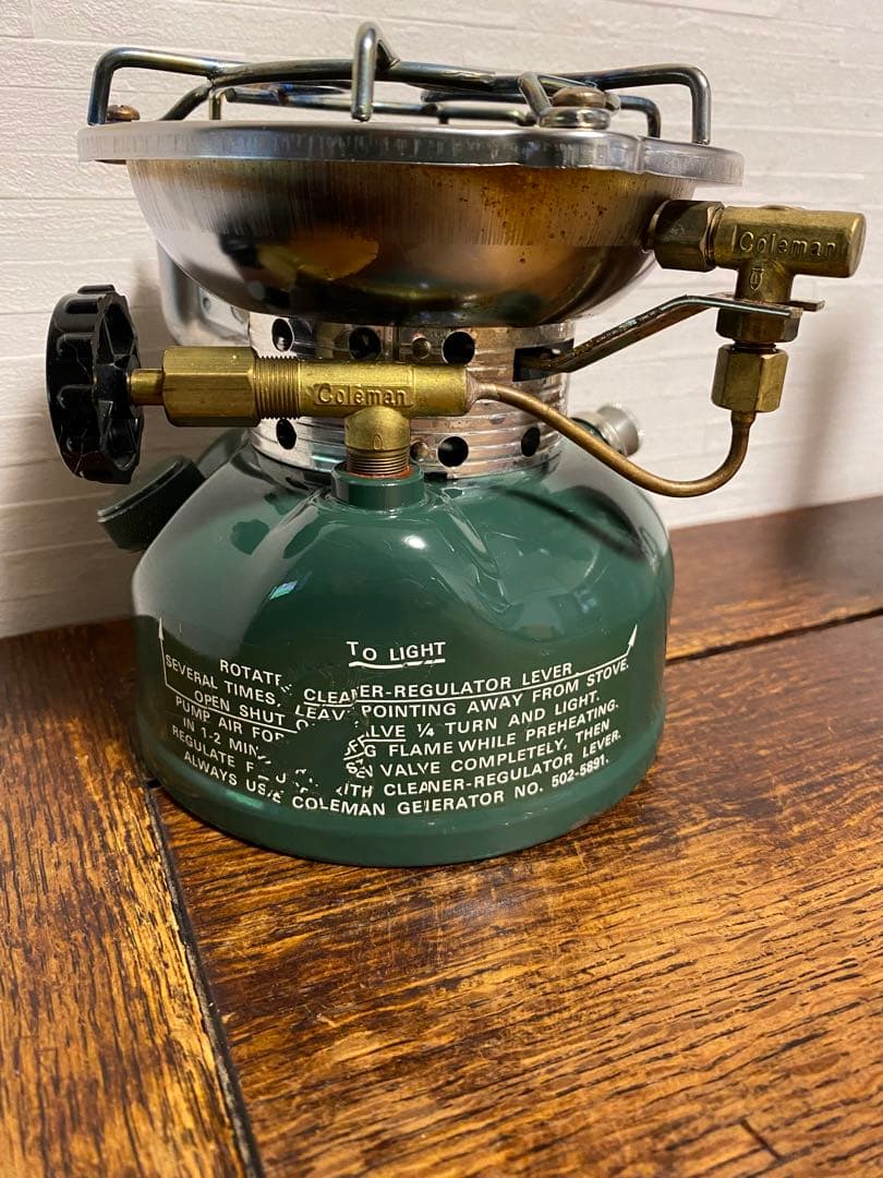 Coleman /コールマン 502ストーブ/1973年10月/アルミケース付