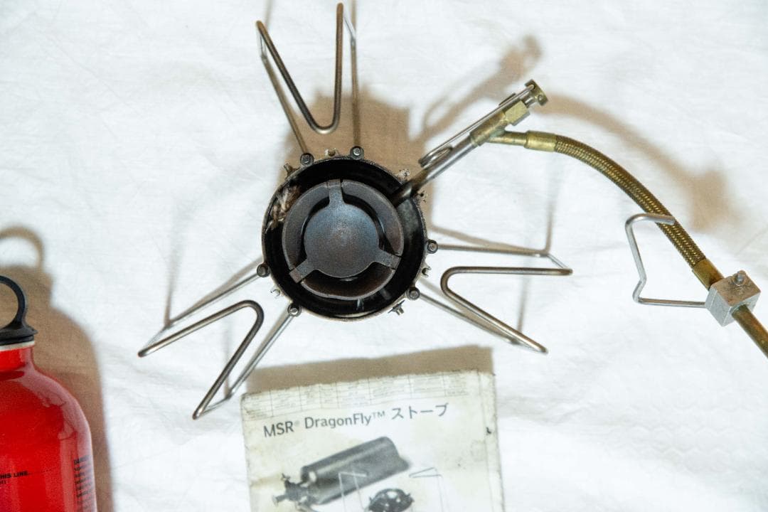 エムエスアール　MSR Dragonfly ドラゴンフライ　ボトル付き