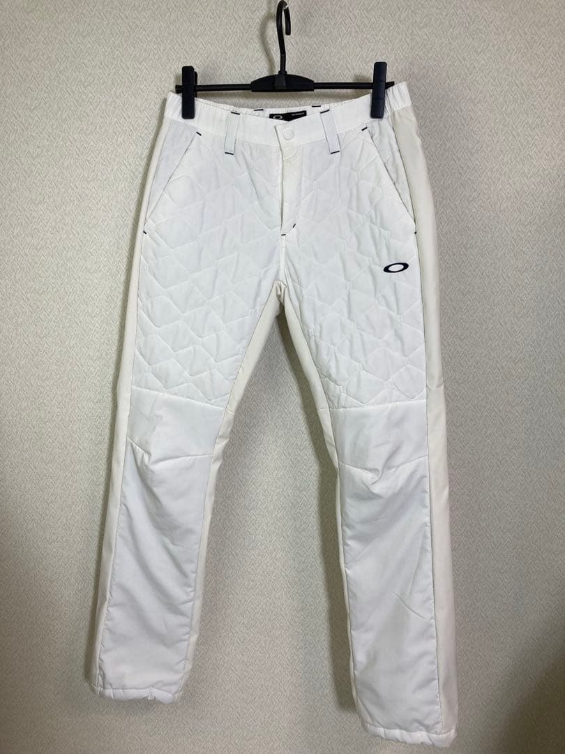 オークリーOakley ジャケットパンツセットアップキルティング　ホワイト