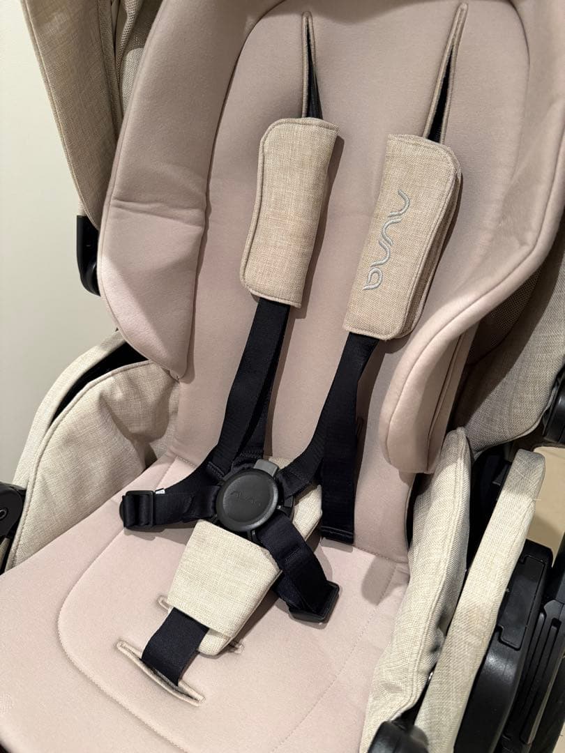 NUNA MIXX next ベビーカー フルセット／レインカバー付き ベージュ