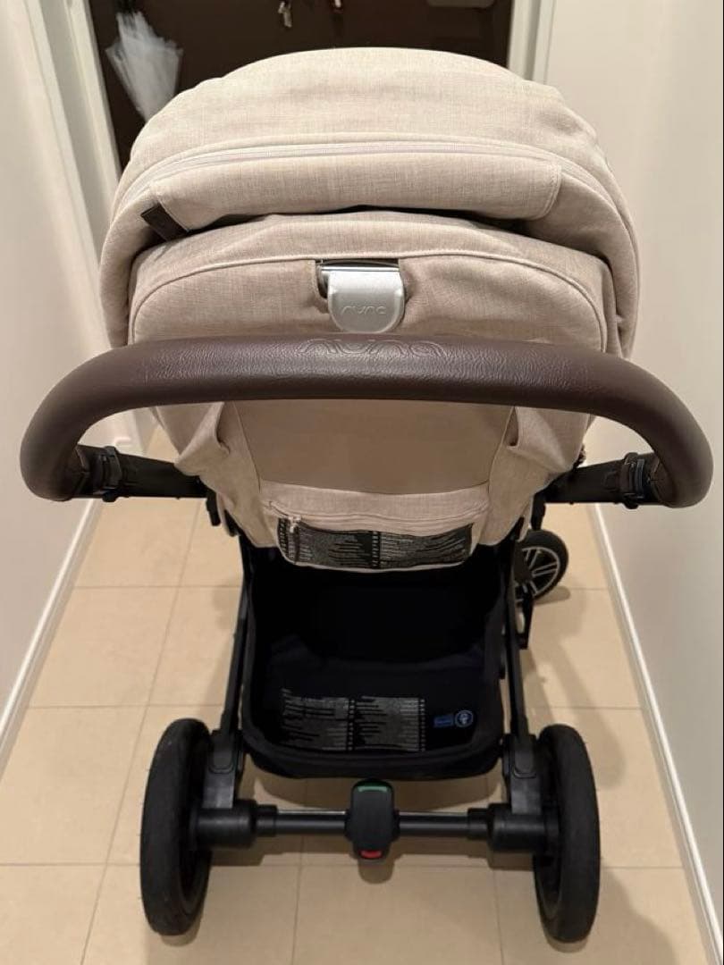 NUNA MIXX next ベビーカー フルセット／レインカバー付き ベージュ