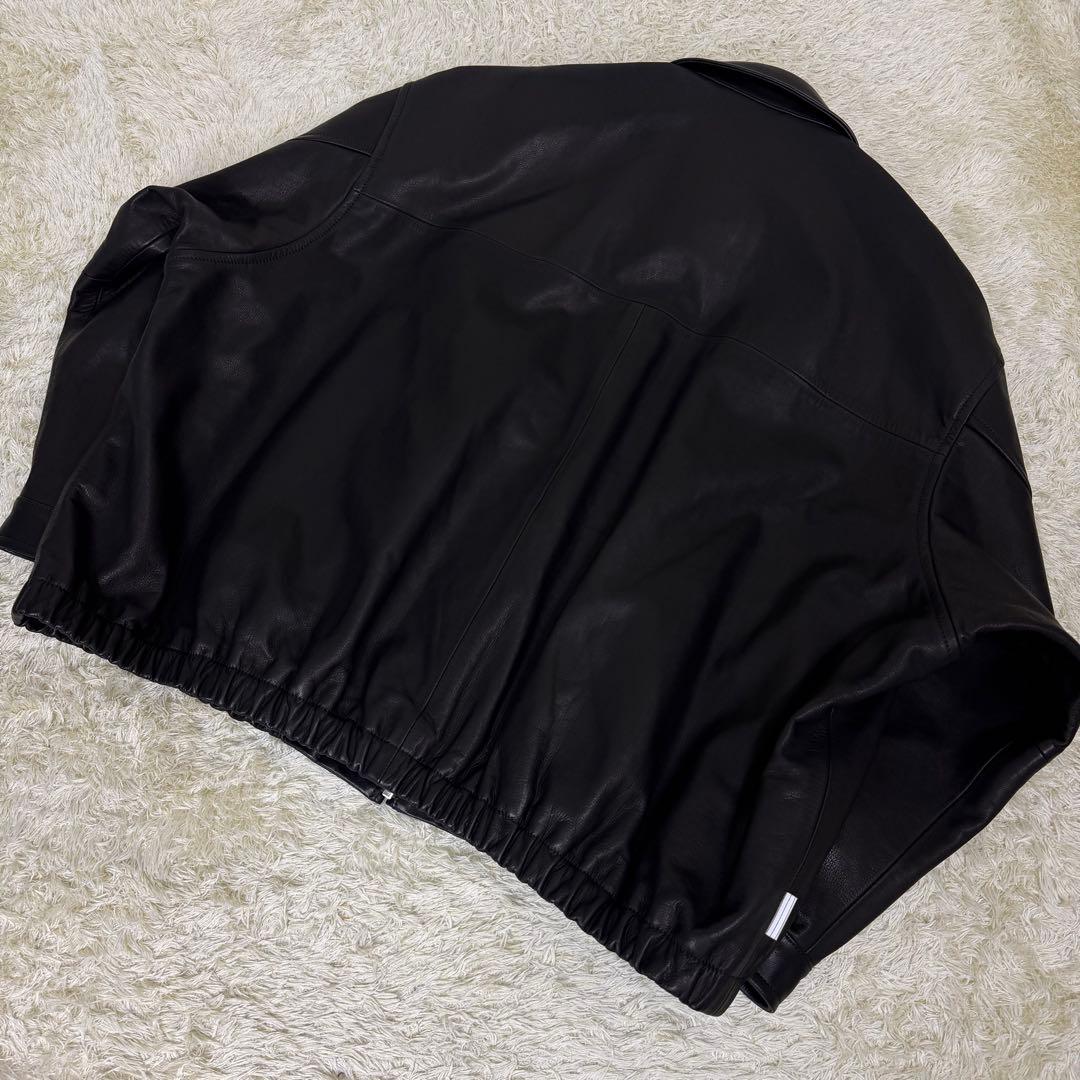S.F.C LEATHER BIG JACKETブラックLサイズ