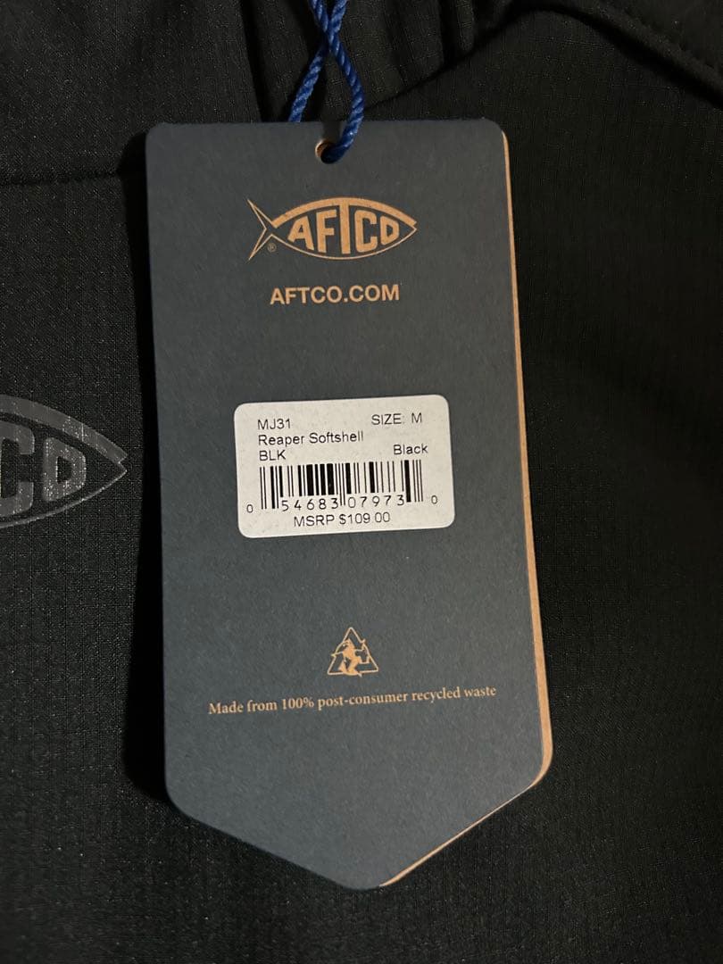 AFTCO Reaper Windproof Pullover ブラック