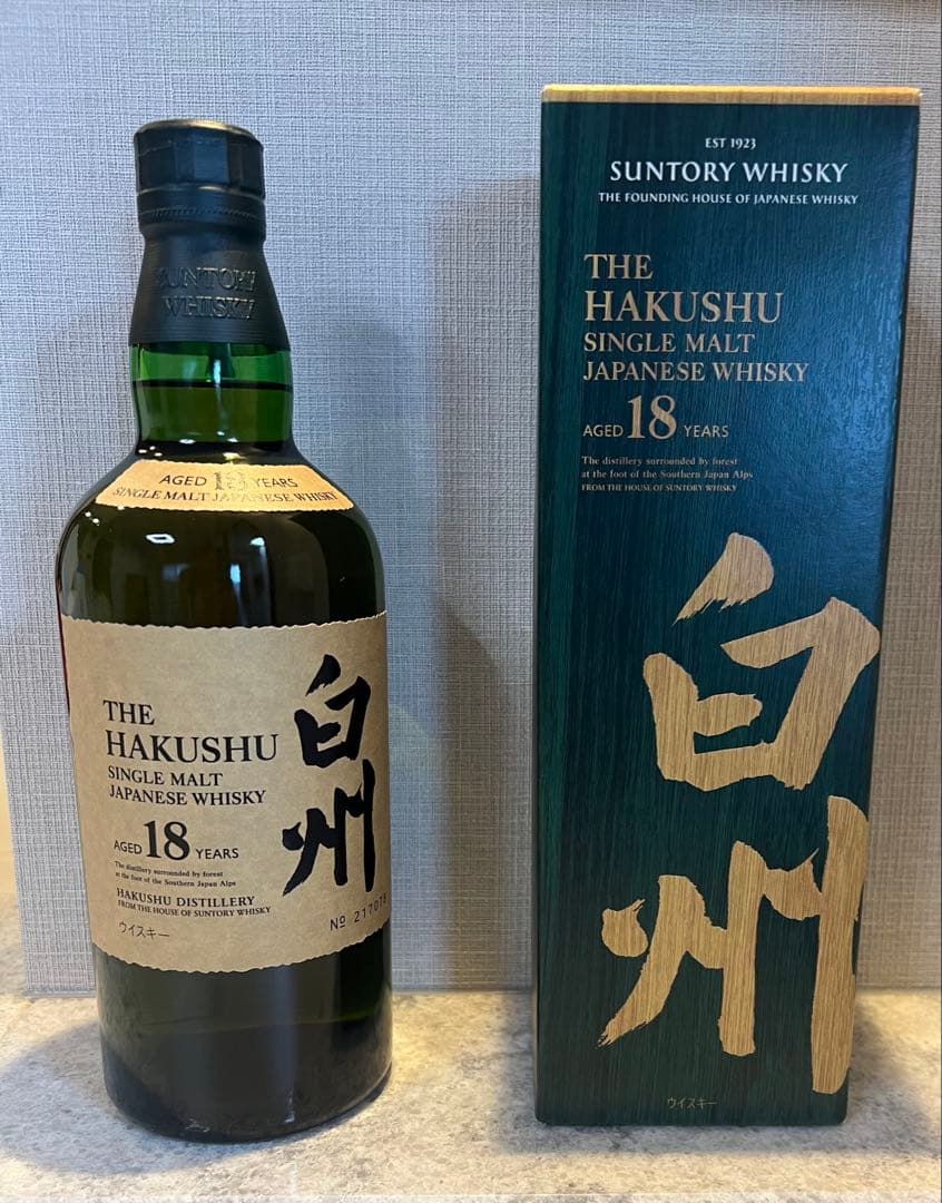 advance様 新品　サントリー 白州 18年 700ml 未開封