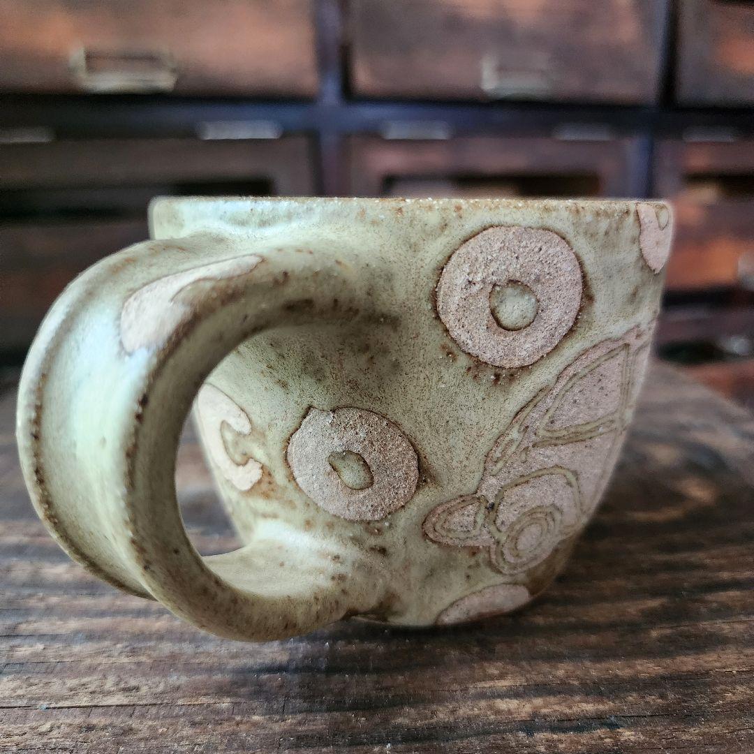 No.152　新品　やちむん　5寸皿　マグカップ(スープカップ)　工房十鶴