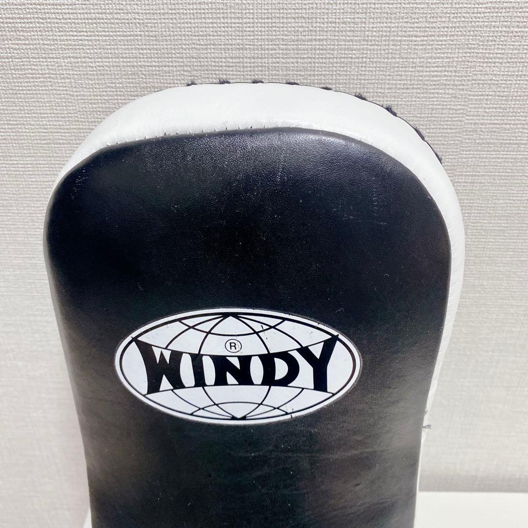 【プロ仕様】 WINDY KP-8 キックミット 2個セット 本革製 牛革