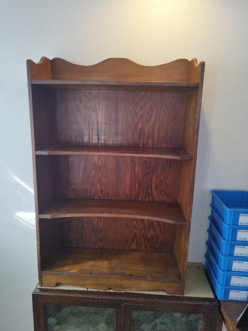 アンティーク　本棚　昭和　レトロ