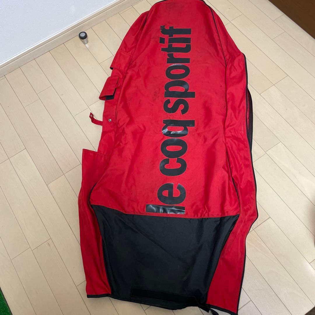 ルコック キャディバッグ・トラベルカバー・アイアンヘッドカバー 他一式