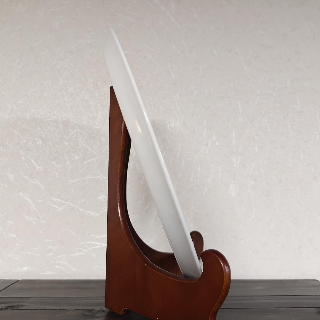 再値下げ【新品・未使用】雲母紫　渕線彫プレート　盛皿