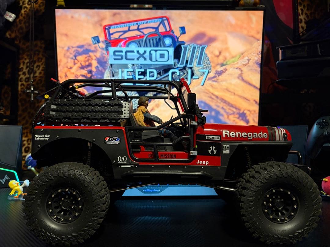 働き者の遊び人  axial SCX10 III Jeep CJ-7