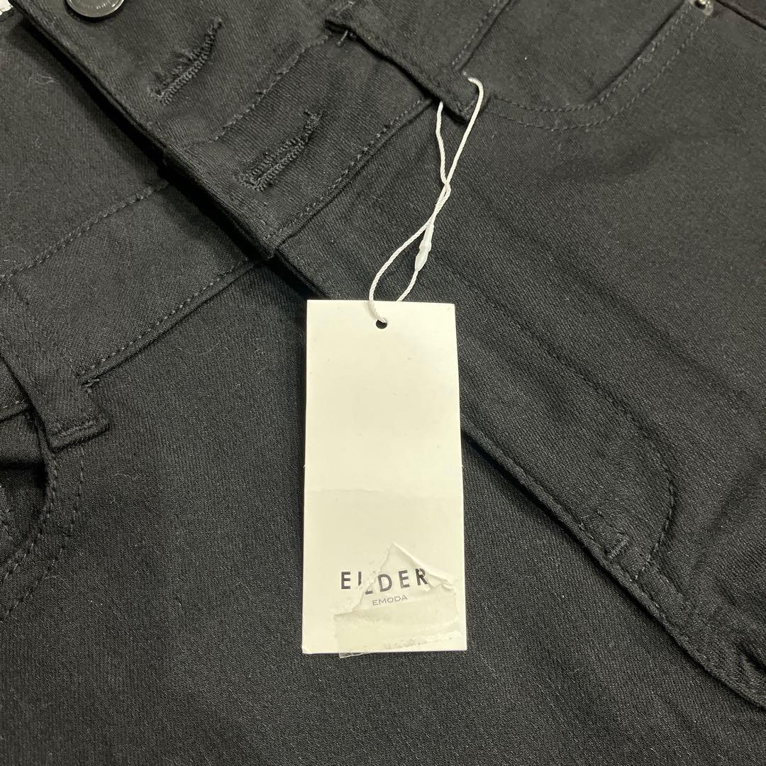 【新品未使用】EMODA 【ELDER】ハイウエストスキニーデニム ブラック M