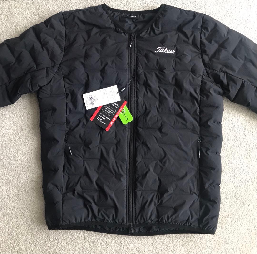 タイトリスト ジャケット 接結ストレッチインサレーションジャケット Lブラック