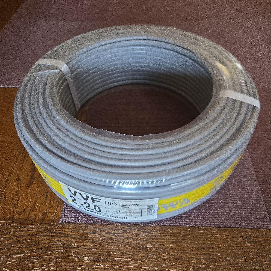 VVFケーブル　2.0-2c 100m