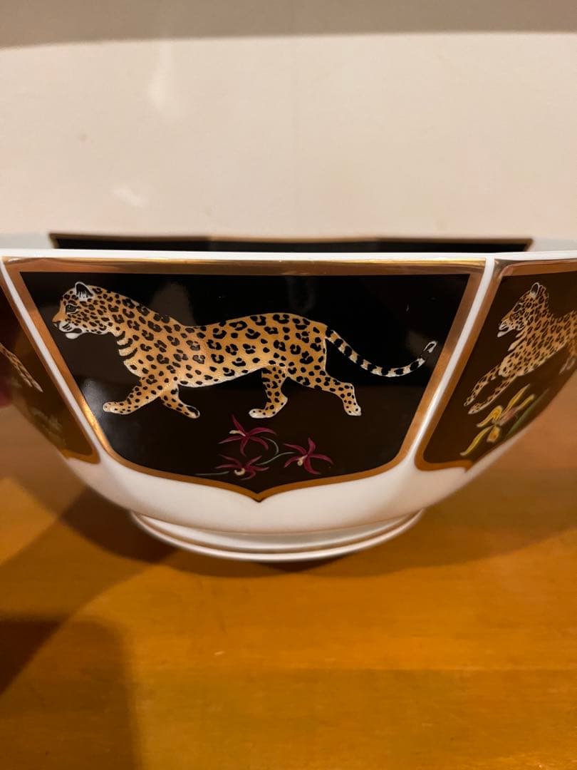 食器 Lynn Chase Jaguar Jungle Octagonal Bowl