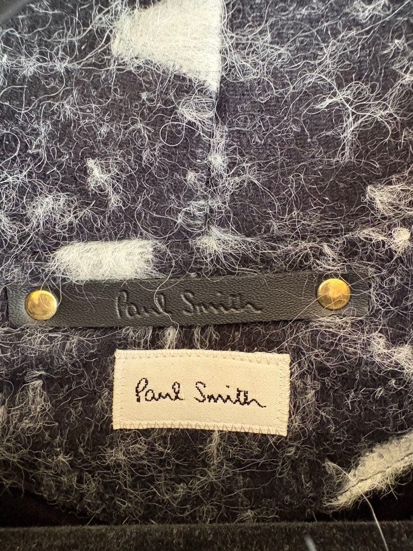 りんりん様ポールスミスシャギービッグポンチョ音符柄