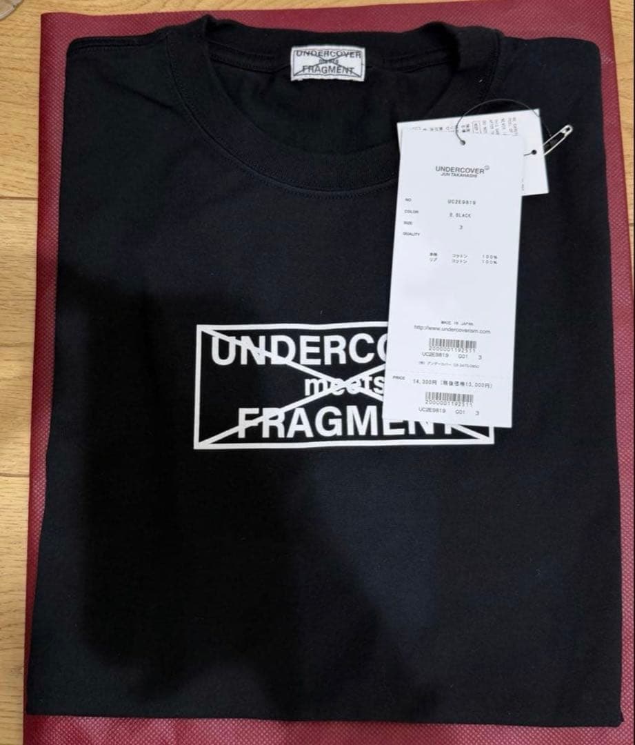サイズ3 UNDERCOVER x FRAGMENT Tシャツ