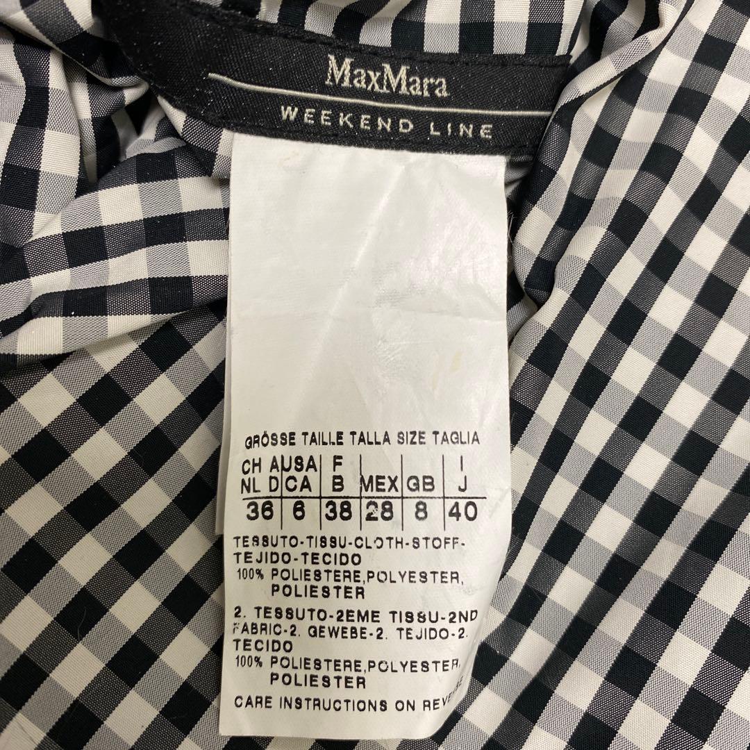 美品【マックスマーラ 】size40 2wayリバーシブルスプリングコート