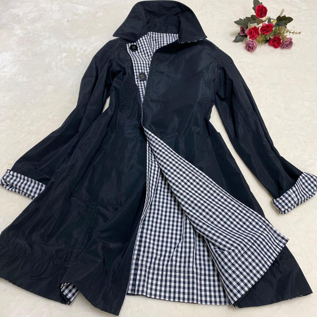 美品【マックスマーラ 】size40 2wayリバーシブルスプリングコート