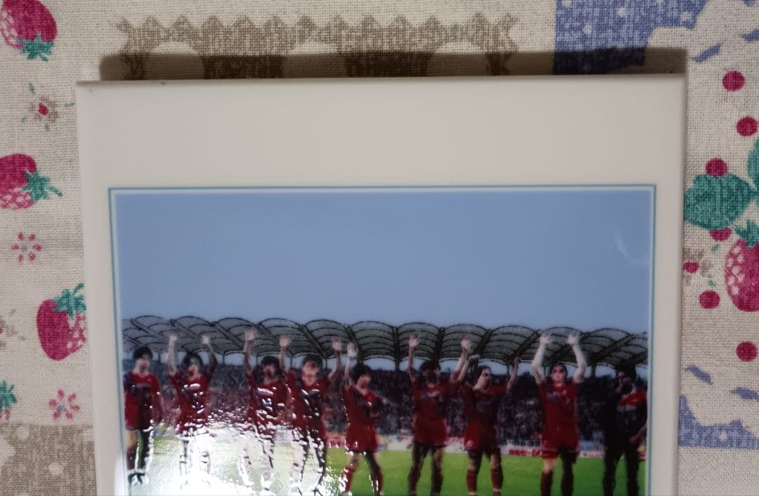 鹿島アントラーズ 1993年 優勝記念盾 陶磁器製 ジーコ アルシンド 本田泰人