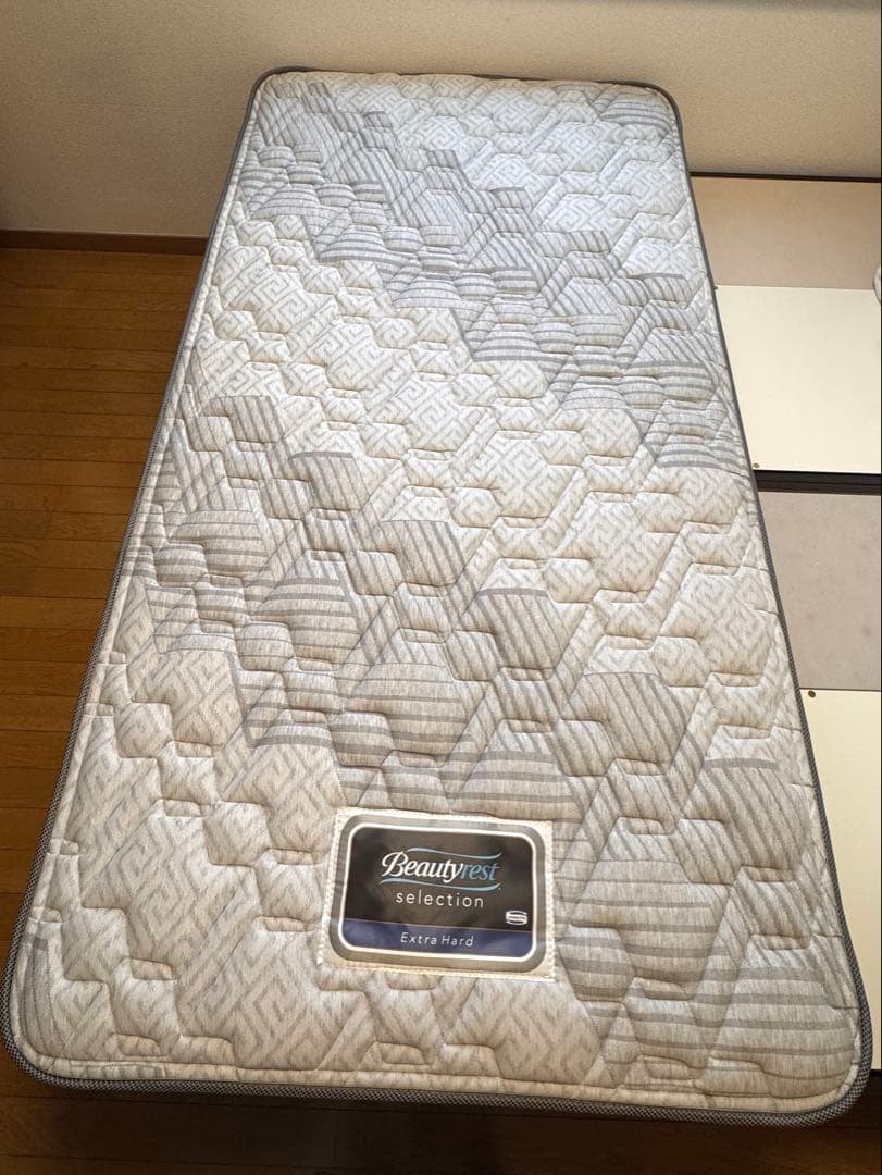 シモンズBeautyrest エクストラハード シングルスプリングマットレス