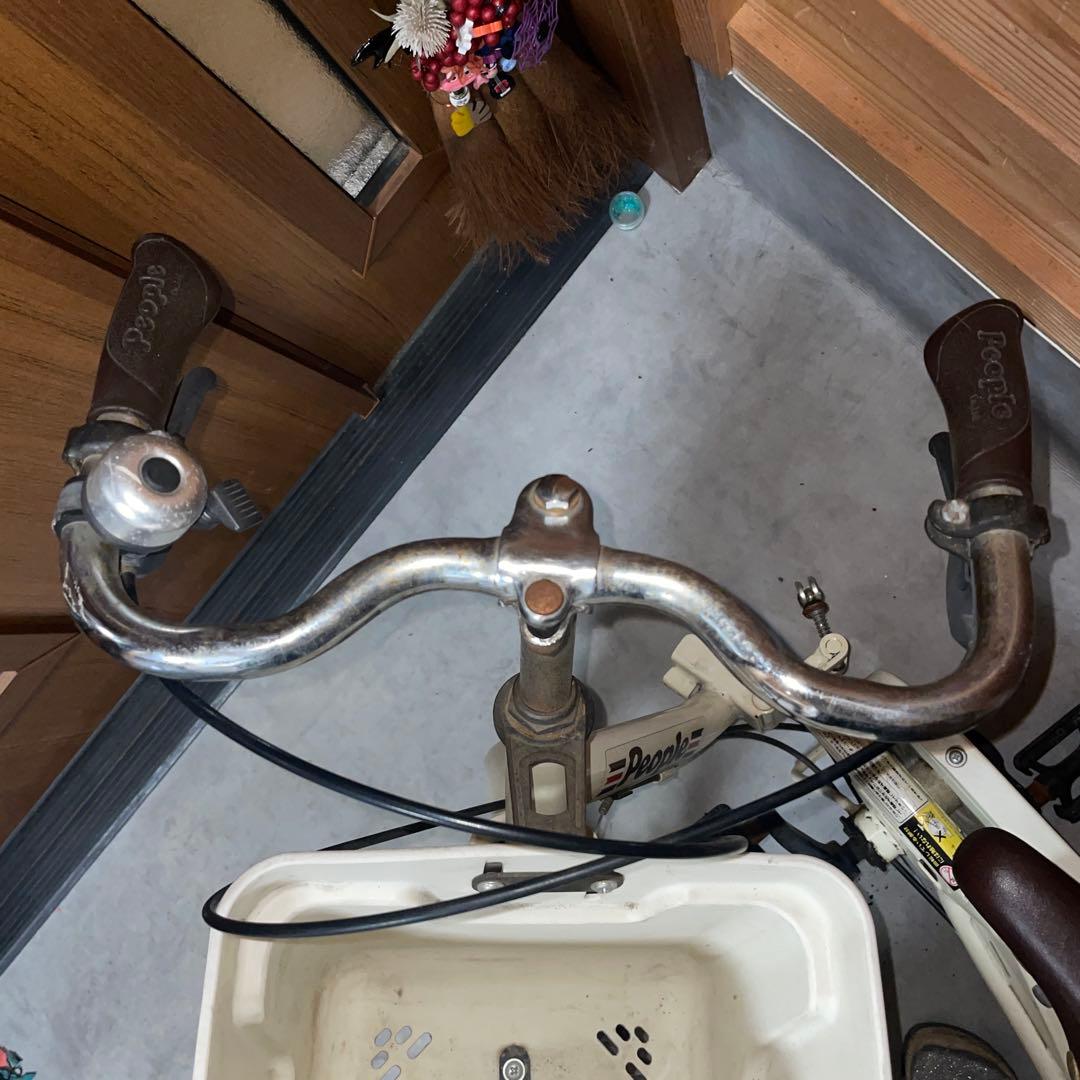 People 幼児・子供用自転車 いきなり自転車 折りたたみ舵取り式 補助輪付き