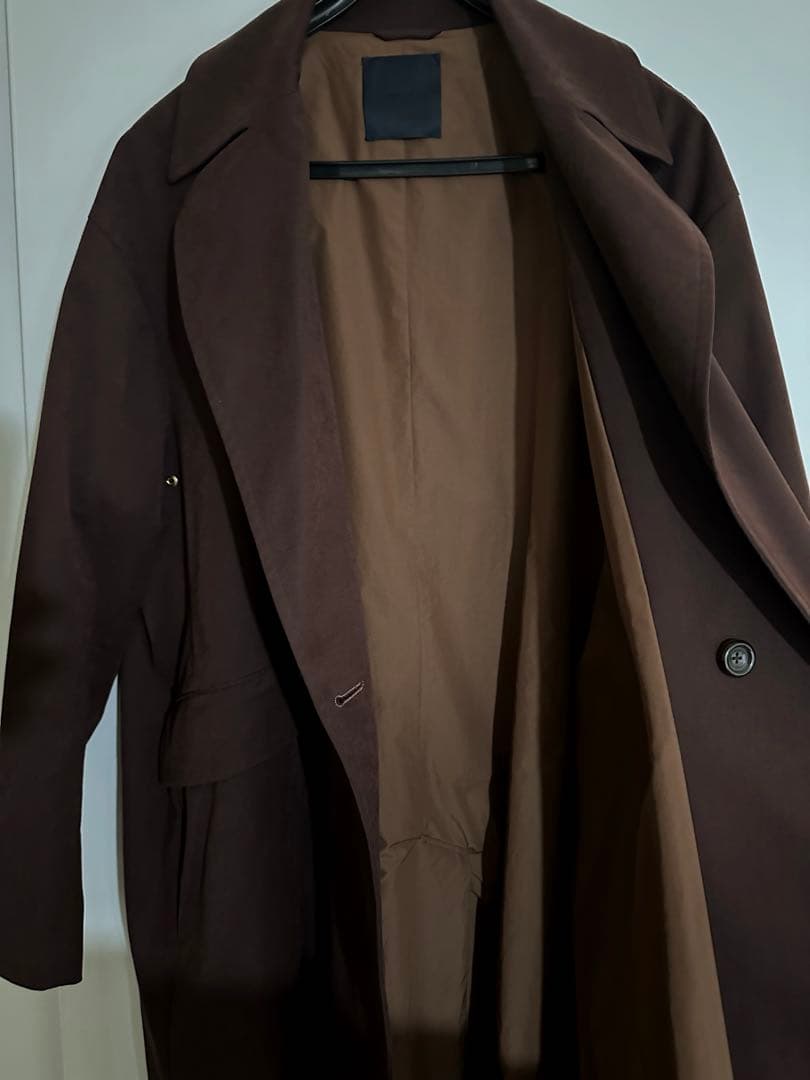 最終値下げ　STUDIOUS ステュディオス　スウェードツイルスウィングコート