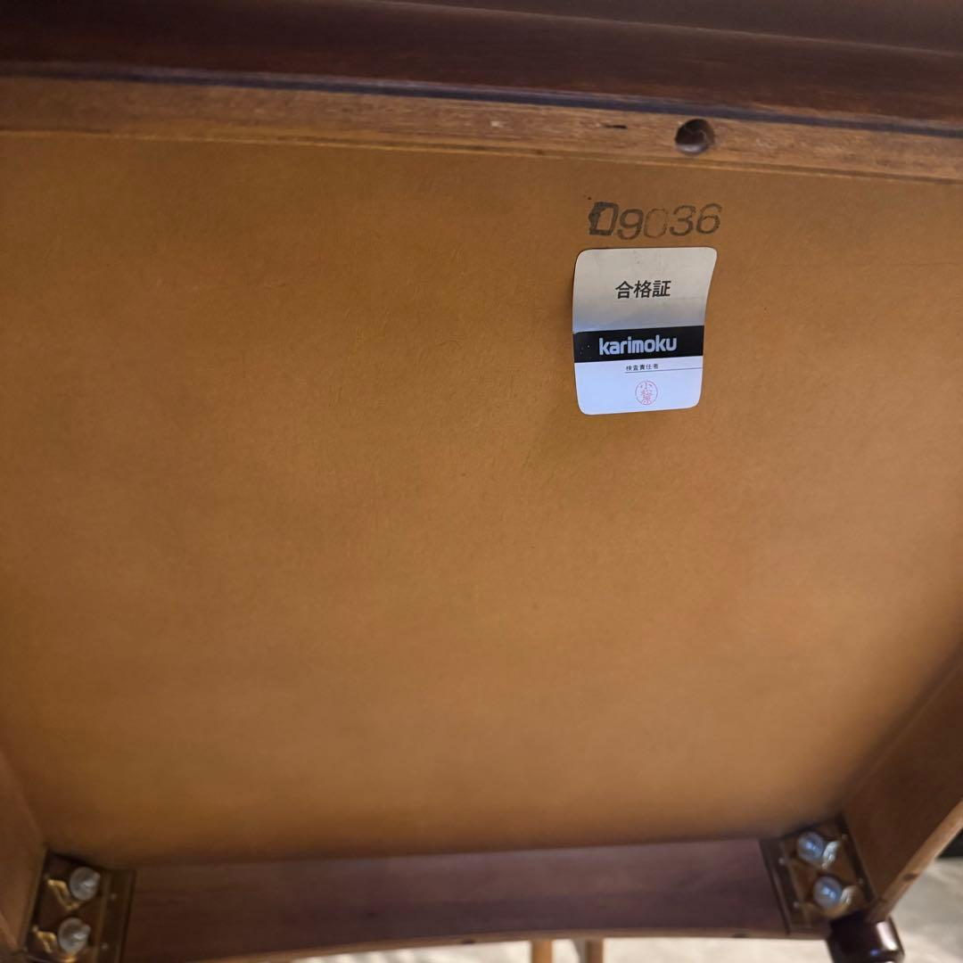 カリモク テーブル カフェテーブル スクエアテーブル ダイニングテーブル