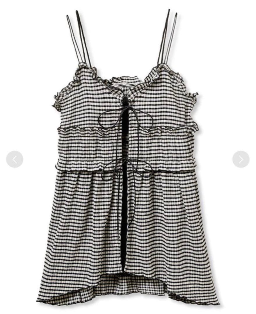 SNIDEL 【WEB限定】ワンピースセットビキニ チェック