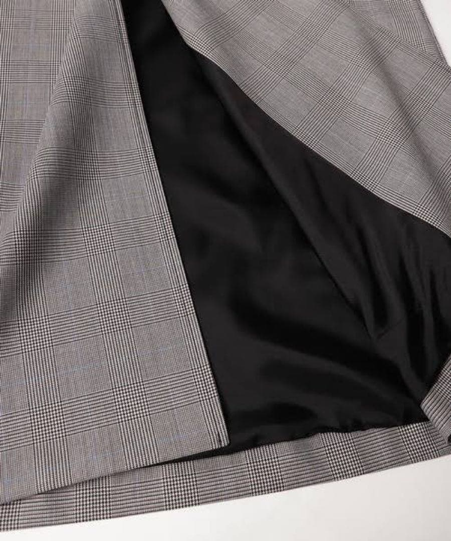 CULLNI 21AW グレンチェック ウール トレンチコート リチウムオム