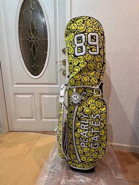 PEARLY GATES スマイリーフェイス ゴルフバッグ 89