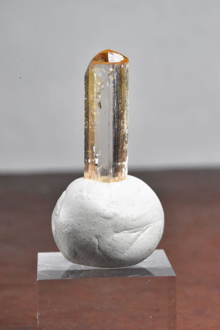 パキスタン カトラン産 ピンクトパーズ単結晶2