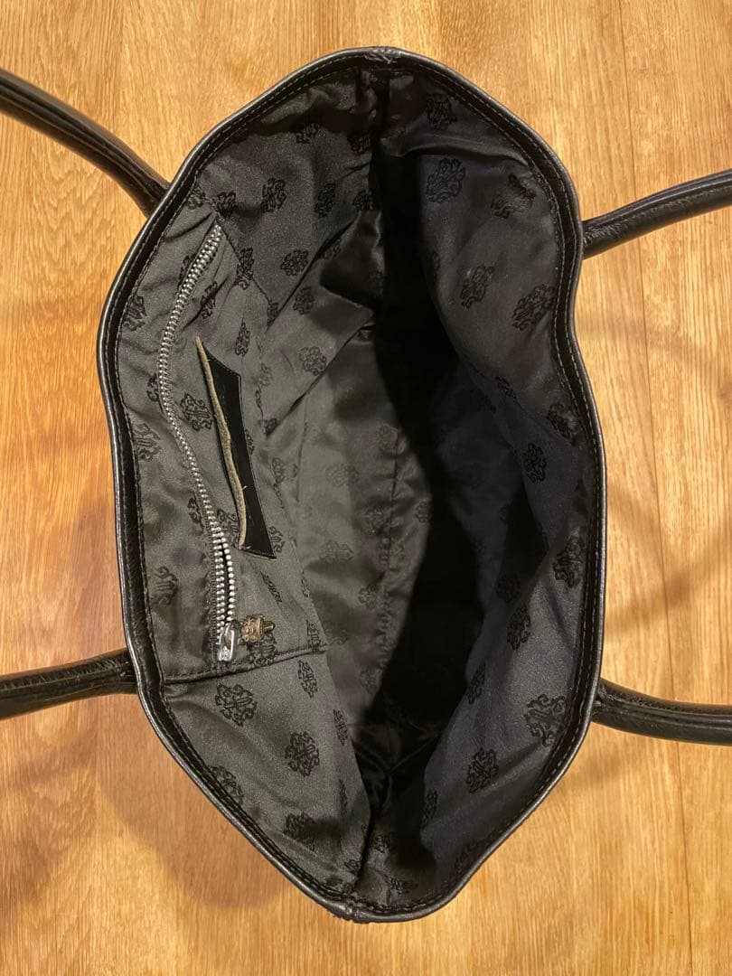 レン クロムハーツ　FSトート　黒皮 インボイスは付属しません！