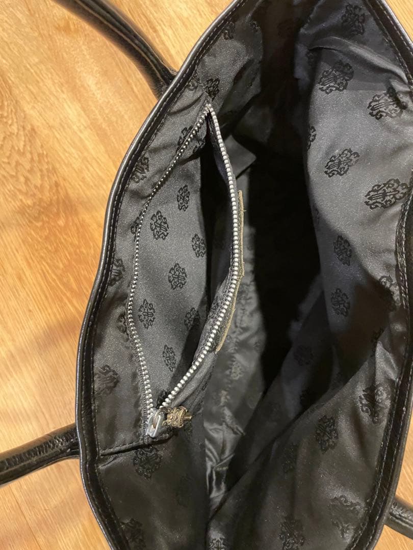 レン クロムハーツ　FSトート　黒皮 インボイスは付属しません！