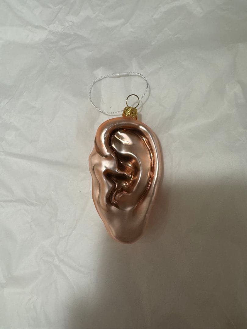 アスティエオーナメント　耳型クリスマスオーナメント